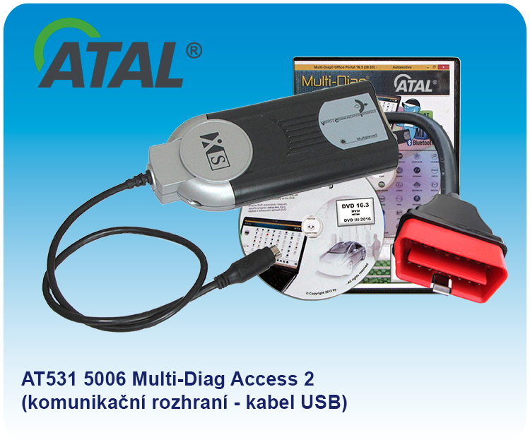 AT531 5006 Multi-Diag Access 2 (komunikační rozhraní - kabel USB)