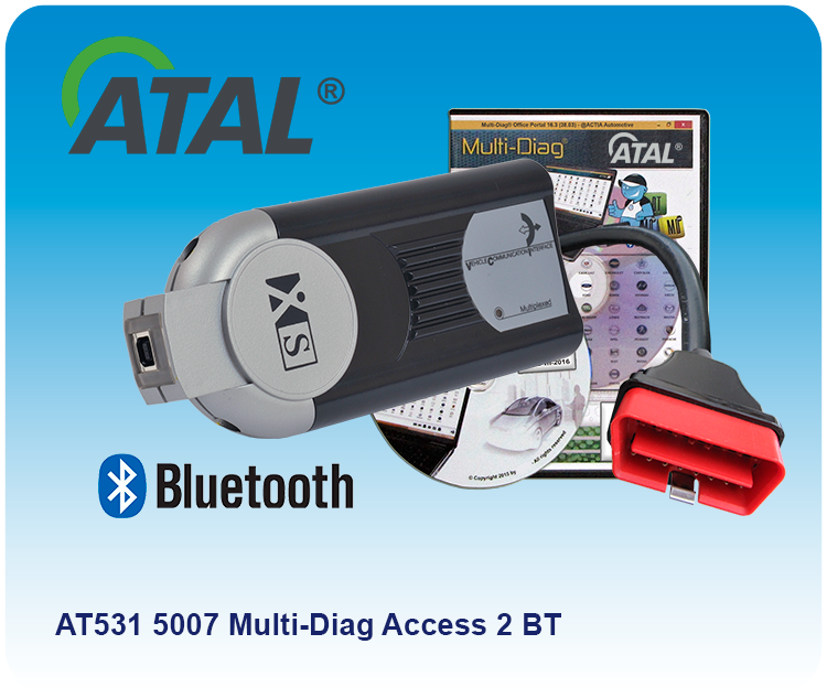 AT531 5007 Multi-Diag Access 2 BT (komunikační rozhraní - Bluetooth)