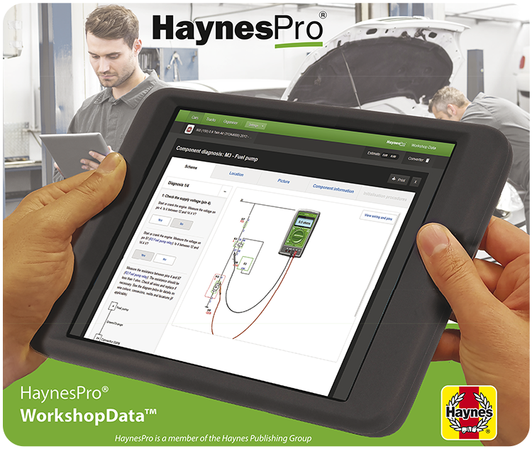 Go to page: HaynesPro WorkshopData (valid only for the Czech Republic)