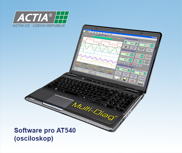 Software pro AT540 Osciloskop