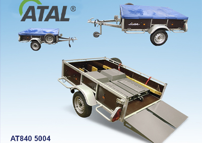 AT840 5004 Mobile Version (Trailer). Specifically modified trailer for mounting in the field.